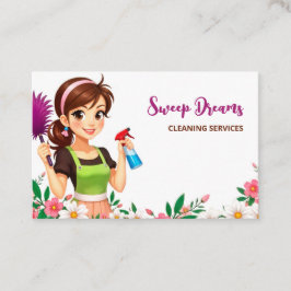 ハウスメイドフローラQR 名刺