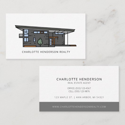 ハウスモダンプロフェッショナル 名刺 (正面/裏面)