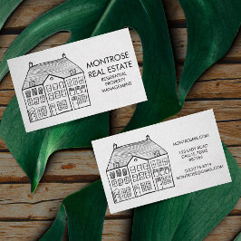 ハウスラインミニマルアーカスタムト実在エテート 名刺