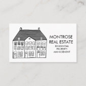 ハウスラインミニマルアーカスタムト実在エテート 名刺 (正面)