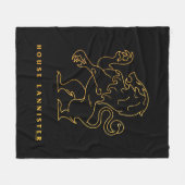 ハウスラニスターアイコン フリースブランケット (正面(横))