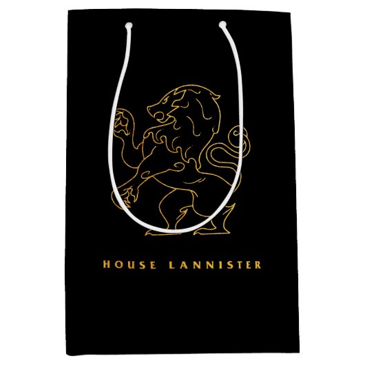 ハウスラニスターアイコン ミディアムペーパーバッグ (正面)