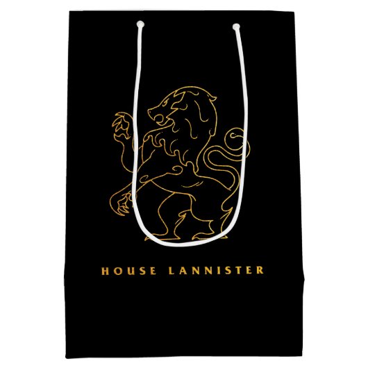 ハウスラニスターアイコン ミディアムペーパーバッグ (裏面)