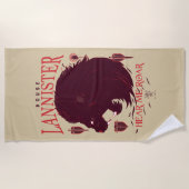 ハウスラニスターヒアミーロール ビーチタオル (正面)