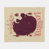 ハウスラニスターヒアミーロール フリースブランケット (正面(横))