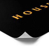 ハウスランニスターアイコン ポスター (角)