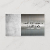 ハウスルーフサンシャインロゴ | メタリック 名刺 (裏面)