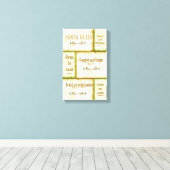 ハウスルールキャンバスプリント キャンバスプリント (インサイチュ (ウッドフロア))