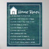 ハウスルール ポスター (正面)