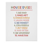 ハウスルール ポスター (正面)