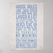 ハウスルール ポスター (正面)
