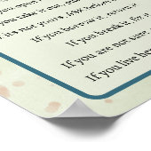 ハウスルール ポスター (角)