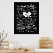 ハウスルール ポスター (キッチン)