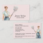 ハウスレジデンシャルクリーニングサービスハウスキーピング 名刺 (正面/裏面)