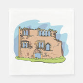 ハウスレスティックスクラムリング建物ナプキンス スタンダードランチョンナプキン (正面)