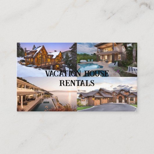 ハウスレンタル 名刺 (正面)