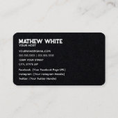 ハウスレンタルAirbnbカスタムQRプレミアム 名刺 (裏面)