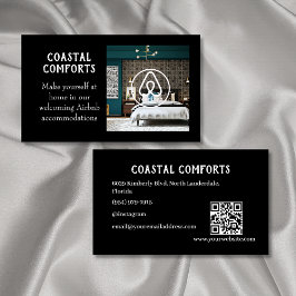 ハウスレンタルAirbnb QRコード |説明の確認 名刺