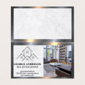 ハウスロゴ |ホームインテリア名刺 名刺 (外部フラット)