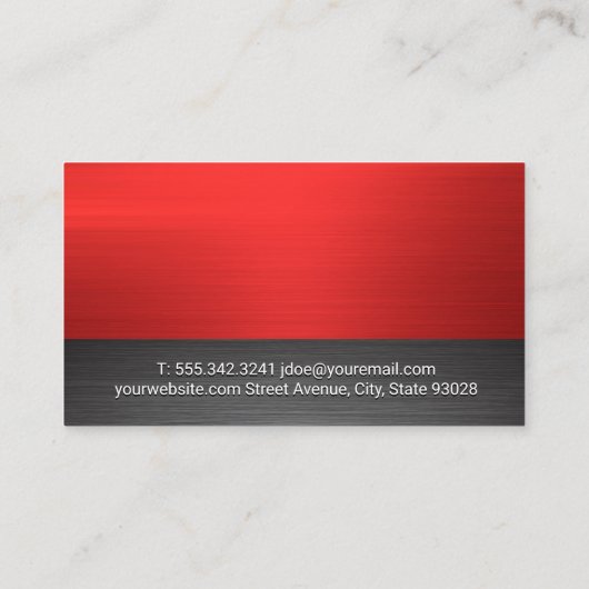 ハウスロゴ | 実在不動産ロゴ 名刺 (裏面)