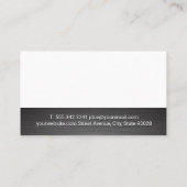 ハウスロゴ | 実在代理人 名刺 (裏面)