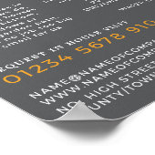 ハウスロゴ、建物会社、ビルダーズ広告ズ ポスター (角)