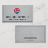 ハウスロゴ |赤い青 名刺 (正面/裏面)