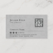 ハウスロミニマルゴ白黒不動産仲介業者 名刺 (裏面)