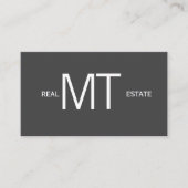 ハウスロ実在ゴエステートグレー&金ゴールド不動産仲介業者QRコード 名刺 (正面)