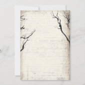 ハウス不気味スカルパンプキンスハローウィンパーティ 招待状 (裏面)