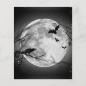 ハウス不気味ハローウィンパーティ招待状 (裏面)