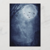 ハウス不気味幽霊のよく出るウィズブルー幽霊 エンクロージャーカード (裏面)