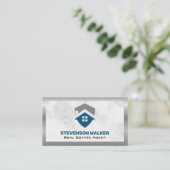 ハウス実在エステートロゴ 名刺 (スタンド正面)