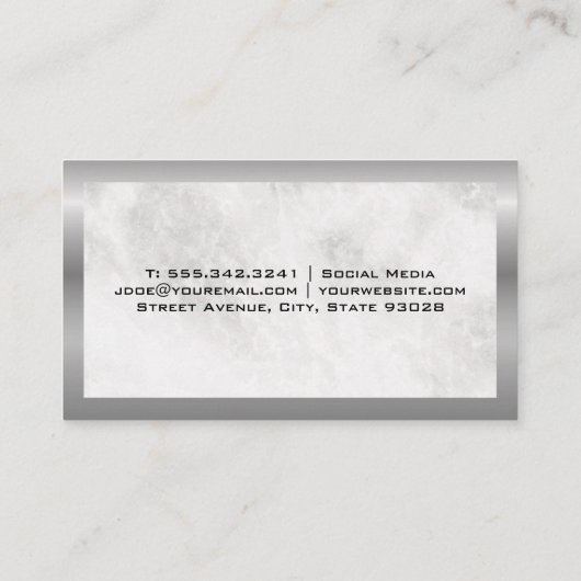 ハウス実在エステートロゴ 名刺 (裏面)