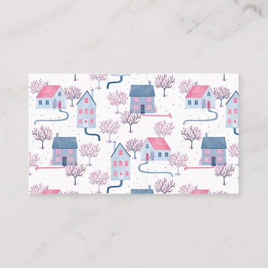 ハウス実在エステート名刺 名刺 (裏面)