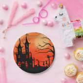 ハウス幽霊のよく出るウィッチショアズ紙プレート ペーパープレート (パーティー)