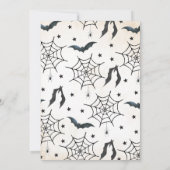 ハウス幽霊のよく出るウォーミングハローウィンパーティ 招待状 (裏面)