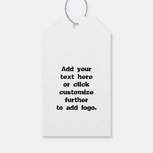 ハウス幽霊のよく出るハッピーハローウィンバイポップ・アートの ギフトタグ (裏面)