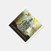 ハウス幽霊のよく出るハッピーハローウィンパーティー スタンダードカクテルナプキン (角)