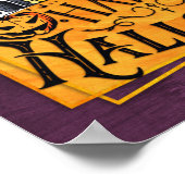 ハウス幽霊のよく出るハッピーハローウィン ポスター (角)