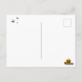 ハウス幽霊のよく出るハッピーハローウィン ポストカード (裏面)