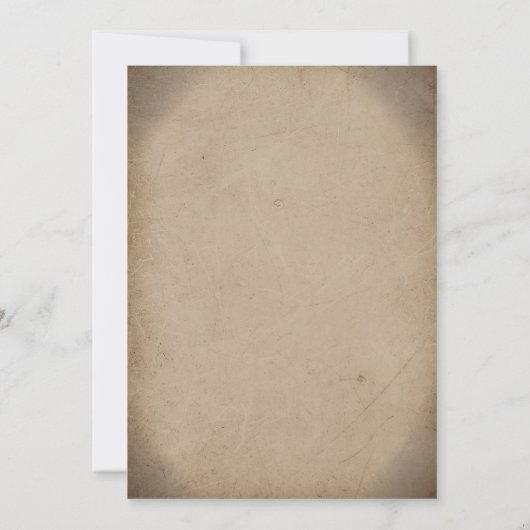 ハウス幽霊のよく出るハローウィンパーティホラー不気味招待状 招待状 (裏面)