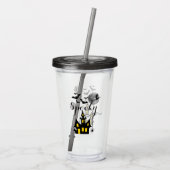 ハウス幽霊のよく出るハローウィンパーティ不気味 アクリルタンブラー (裏面)