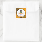 ハウス幽霊のよく出るハローウィンパーティ スクエアシール (バッグ)