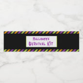 ハウス幽霊のよく出るハローウィンパーティ ペットボトルラベル (シングルラベル)