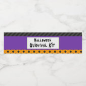 ハウス幽霊のよく出るハローウィンパーティ ペットボトルラベル (シングルラベル)