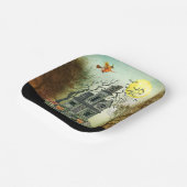 ハウス幽霊のよく出るハローウィンパーティ ペーパープレート (傾斜あり)