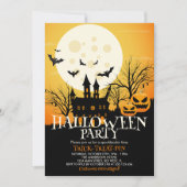 ハウス幽霊のよく出るハローウィンパーティ 招待状 (正面)