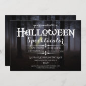 ハウス幽霊のよく出るハローウィンパーティ 招待状 (正面/裏面)