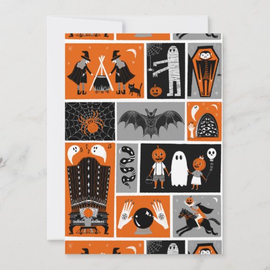 ハウス幽霊のよく出るハローウィンパーティ 招待状 (裏面)